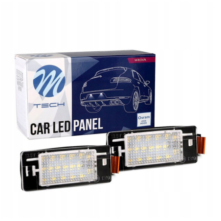 LUZ DE MATRÍCULA DE LED 18 SMD OPEL VECTRA