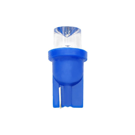 LÁMPARA LED - W5W 12V CÓNCAVA, AZUL
