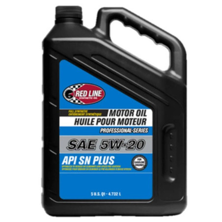 ACEITE MOTOR REDLINE PRO-SERIES 5W20 API SN+ - 4.8L/CS3