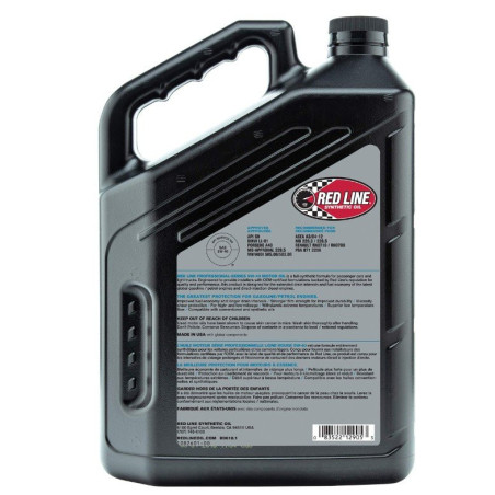 ACEITE MOTOR REDLINE PRO-SERIES EURO 5W40 - 4.8L/CS3