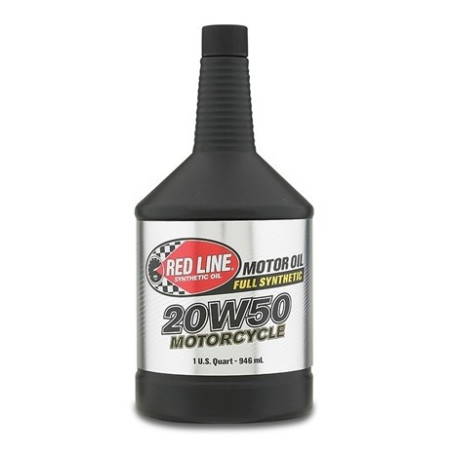 REDLINE ACEITE MOTOCICLETA 4T 20W50 EU - 946ML/CS12