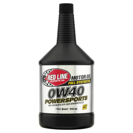 REDLINE ACEITE MOTOCICLETA DEPORTIVA 4T 0W40 - 946ML/CS12