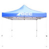 RACING TENT 3X3M STAINLESS STEEL BLUE 40MM 420 OXFORD