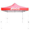 CARPA RACING 3X3M ACERO INOX ROJO 40MM 420 OXFORD