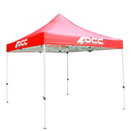 CARPA RACING 3X3M ACERO INOX ROJO 40MM 420 OXFORD