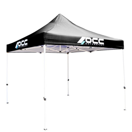 CARPA RACING 3X3M ACERO INOX NEGRO