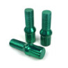 OMP SPEED JUEGO DE 20 TORNILLOS ACERO DE COLORES M14X1.25 LLAVE DE 17/19 LARGO 27MM COLOR VERDE Y MATERIAL DIN 10.9