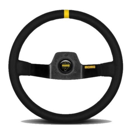 VOLANTE MOMO 350 MM PIEL VUELTA 2 BRAZOS MOD.02
