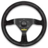 VOLANTE MOMO 350 MM PIEL VUELTA NEGRO MOD.69