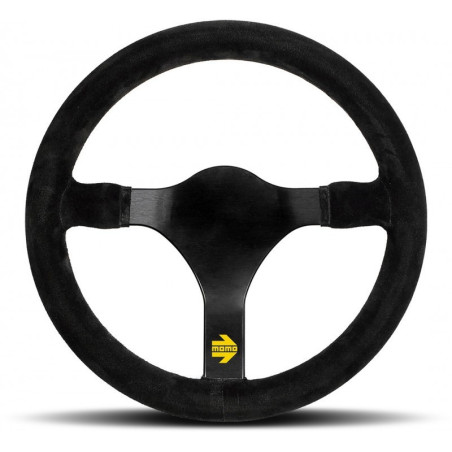 VOLANTE MOMO 320MM PIEL VUELTA NEGRO MOD.31