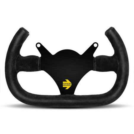 VOLANTE MOMO 290MM PIEL VUELTA NEGRO MOD.101