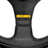 VOLANTE MOMO TEAM 300 mm CUERO PERFORADO NEGRO
