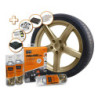 KIT DE PINTURA EN SPRAY PARA LLANTAS 2C BRONCE METÁLICO BRILLANTE