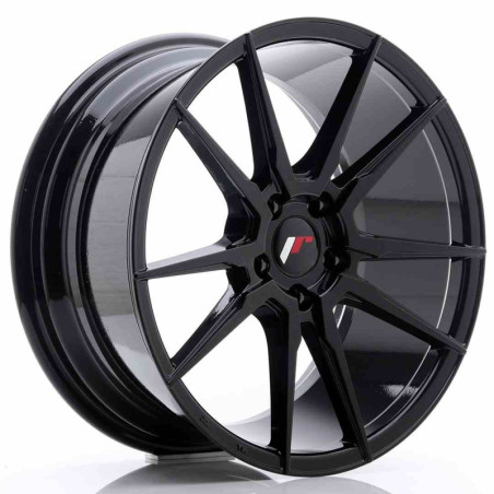 JAPAN RACING RIM JR21 18X8.5 ET40 5X100 GLOSSY BLACK