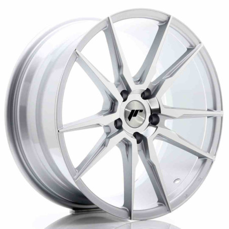 JAPAN RACING RIM JR21 19X8.5 ET40 5X114.3 SILVER MACHINED FACE