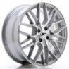 JAPAN RACING RIM JR28 17X7 ET35 4X108 SILVER MACHINED FACE