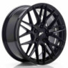 LLANTA JAPAN RACING JR28 17X8 ET35 5X100 NEGRO BRILLANTE