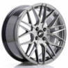 JAPAN RACING RIM JR28 17X8 ET40 4X108 HYPER BLACK