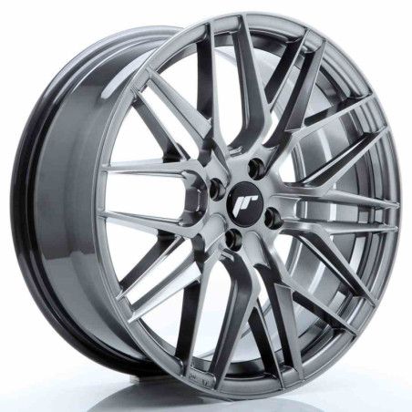 LLANTA JAPAN RACING JR28 18X7,5 ET20 4X108 HYPER BLACK