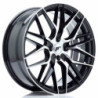 LLANTA JAPAN RACING JR28 18X7,5 ET40 4X100 GLOSS BLACK MACHINED FACE