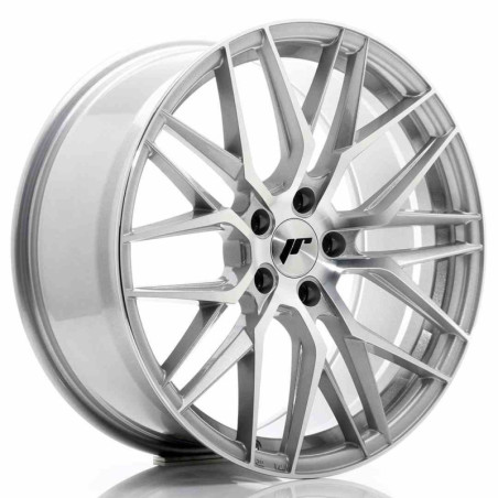 JAPAN RACING JR28 19X8,5 ET35 5X112 SILVER MACHINED FACE RIM