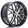 JAPAN RACING JR28 RIM 19X8.5 ET35 5X120 GLOSSY BLACK MACHINED FACE