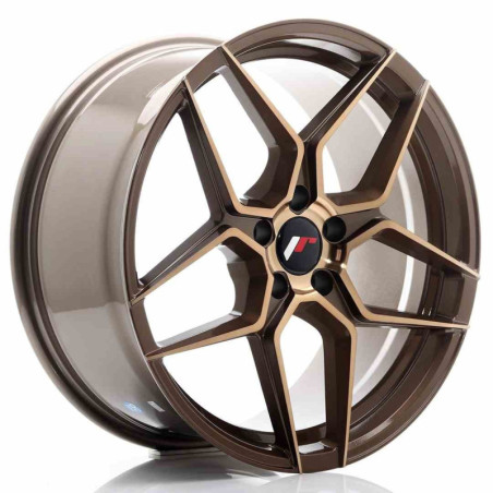 LLANTA JAPAN RACING JR34 19X8,5 ET35 5X120 PLATINUM BRONZE