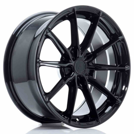 LLANTA JAPAN RACING JR37 17X8 ET20-40 5H BLANK NEGRO BRILLANTE