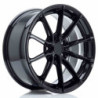 JAPAN RACING RIM JR37 17X8 ET40 5X112 GLOSSY BLACK