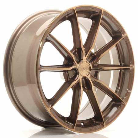 LLANTA JAPAN RACING JR37 18X8 ET20-45 5H BLANK BRONCE PLATINO
