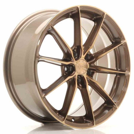 LLANTA JAPAN RACING JR37 18X8 ET45 5X112 PLATINUM BRONZE