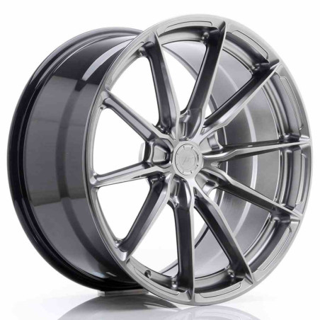 RIM JAPAN RACING JR37 20X10 ET45 5X120 HYPER BLACK