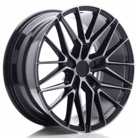 RIM JAPAN RACING JR38 19X8,5 ET45 5X114,3 BLACK BRUSHED W/TINTED FACE