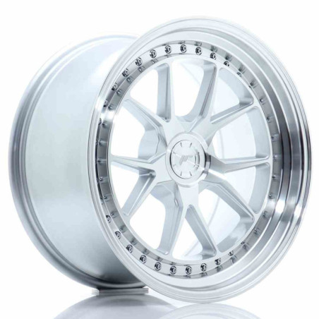 LLANTA JAPAN RACING JR39 18X9,5 ET15-35 5H BLANK SILVER MACHINED FACE