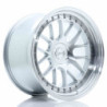 JAPAN RACING JR40 RIM 19X11 ET15-22 5H BLANK SILVER MACHINED FACE