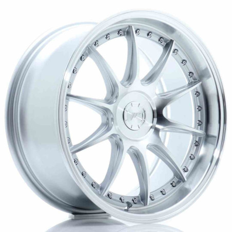 LLANTA JAPAN RACING JR41 18X8,5 ET15-35 5H BLANK SILVER MACHINED FACE