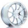 JAPAN RACING JR41 RIM 18X8.5 ET15-35 5H BLANK SILVER MACHINED FACE