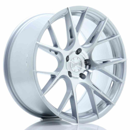 LLANTA JAPAN RACING JR42 19X9,5 ET42 5X112 SILVER MACHINED FACE