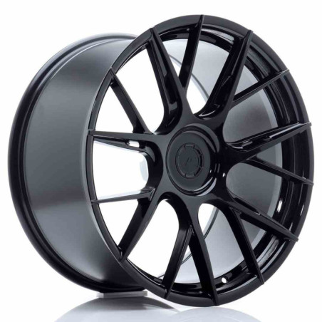 JAPAN RACING JR42 RIM 20X10 ET20-42 5H BLANK GLOSSY BLACK