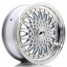 LLANTA JAPAN RACING JR9 17X7,5 ET35 5X112/120 SILVER W/MACHINED LIP
