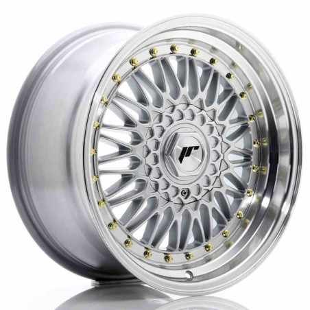 LLANTA JAPAN RACING JR9 17X8,5 ET35 4X100/108 SILVER W/MACHINED LIP
