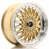 LLANTA JAPAN RACING JR9 18X8 ET40 5X112/120 GOLD W/MACHINED LIP
