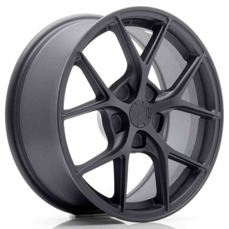JAPAN RACING SL01 RIM 17X7 ET20-40 5H BLANK MATT GUN METAL