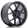 JAPAN RACING SL01 RIM 17X8 ET20-45 5H BLANK MATT GUN METAL