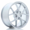 LLANTA JAPAN RACING SL01 17X8 ET20-45 5H BLANK MATT SILVER