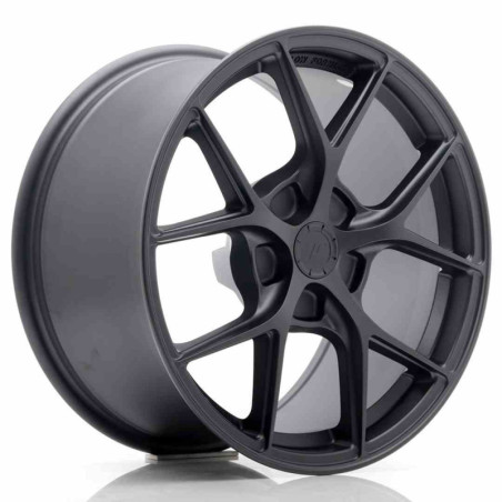 JAPAN RACING SL01 RIM 17X9 ET20-50 5H BLANK MATT GUN METAL