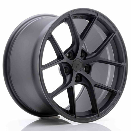 RIM JAPAN RACING SL01 18X10,5 ET25-38 5H BLANK MATT GUN METAL