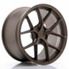 JAPAN RACING SL01 RIM 19X10 ET20-40 5H BLANK MATTE BRONZE