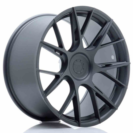 JAPAN RACING JR42 RIM 20X10 ET35-42 5H BLANK MATT GUN METAL