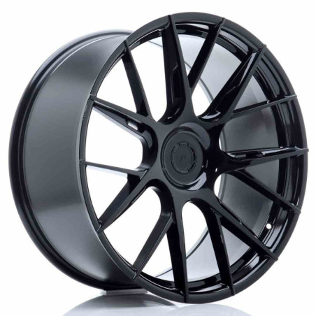JAPAN RACING JR42 22X11.5 ET20-52 5H BLANK GLOSSY BLACK WHEEL